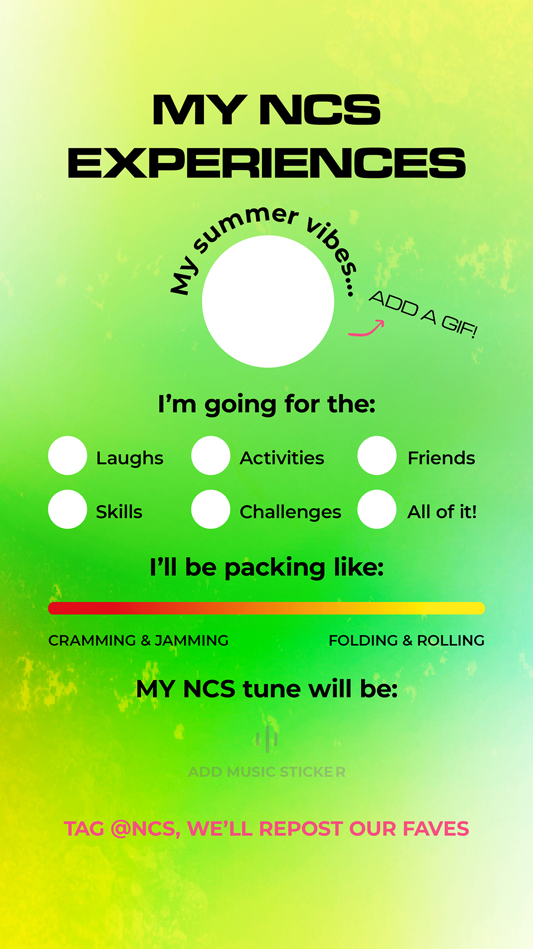 My NCS Experience