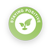 Staying Positiv Badge