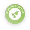 staying positive badge