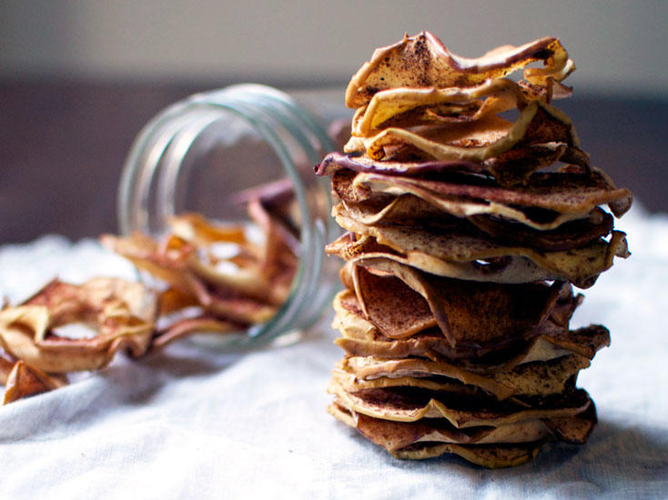 Spiced Apple Crisps