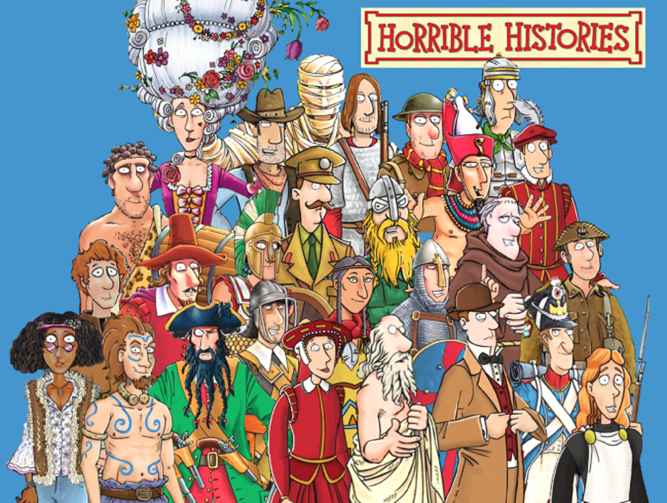 Horrible Histories illustration