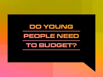 Do young people need to budget image