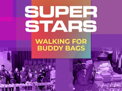 SUPERSTARS WALKING FOR BUDDY BAGS