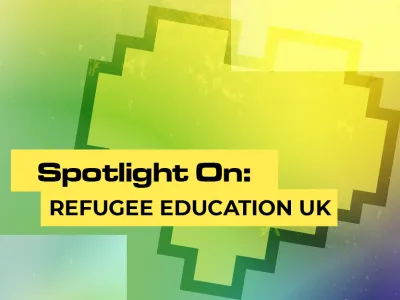 SPOTLIGHT ON REFUGEE EDUCATION UK_BLOG TILE