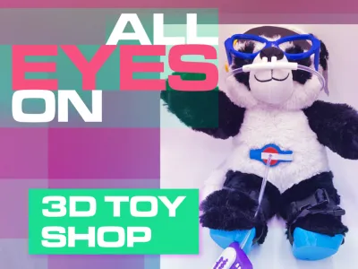 ALL EYES ON 3D TOY SHOP