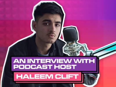 AN INTERVIEW WITH PODCAST HOST, HALEEM CLIFT_BLOG TILE
