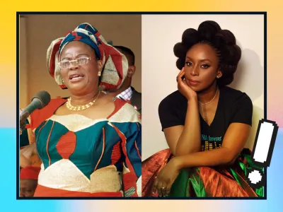 Inspirational women Doctor Dora Akunyili and Chimamanda Ngozi Adichie 