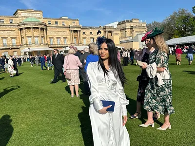 young person at an event