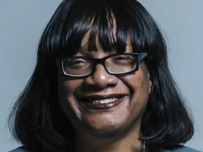 A portrait image of Diana Abbott gotten from the attribution 3.0 Unported (CC BY 3.0) licence.