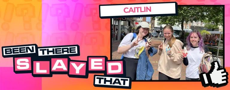 Been There, Slayed That: Caitlin Blog Header