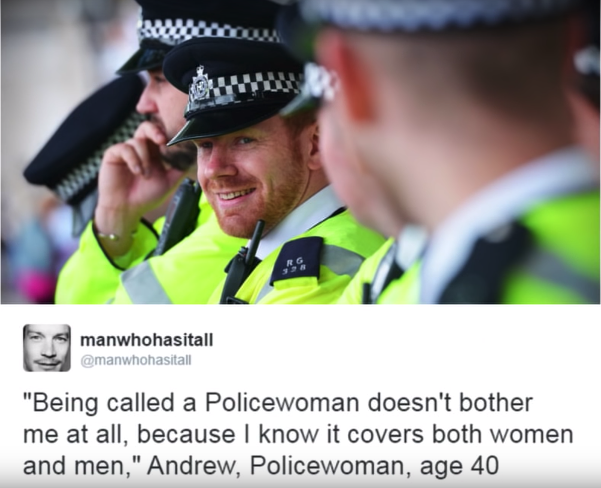 Police woman or man